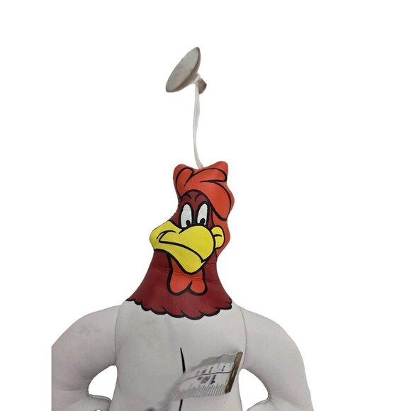 Vintage ACE‎ Looney Tunes Foghorn Leghorn Vinyl Plush Toy with Suction Cup 8in - Picture 5 of 9